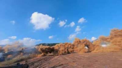 K2 Black Panther filmed with an FPV drone