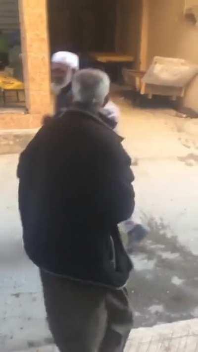 His quick reflexes win in the end