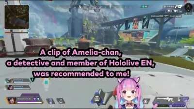Aqua found out what Ame called her through YT clips