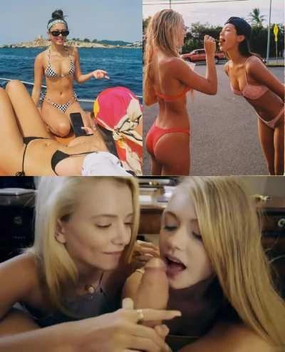 Lily and Livvy also enjoy sharing