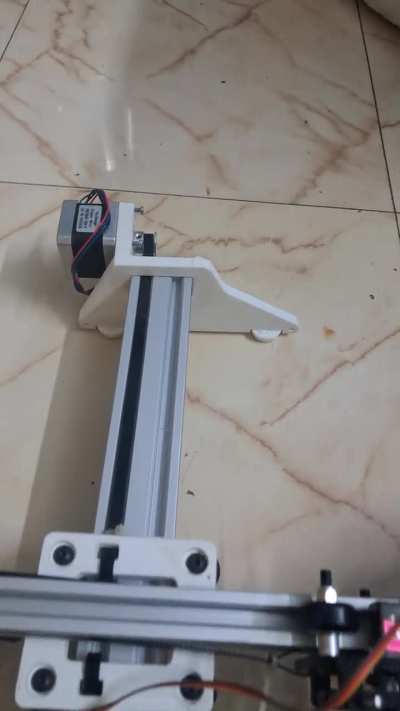 Update/Problem ive pretty much built my 2D cnc plotter atp however when I fixed the Y-axis stepper with the belt it refuses to rotate i even took off the belt and tried to rotate it,even used pliers to see if the D shaft rotates to no avail,its a brand ne