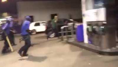 What happens when you call Black Gas Station Attendants a Derogatory Name.