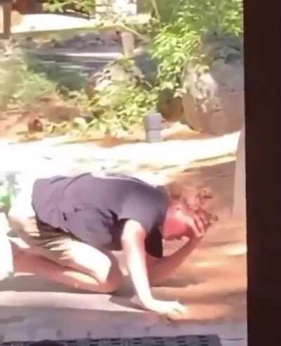 WCGW riding your scooter indoors