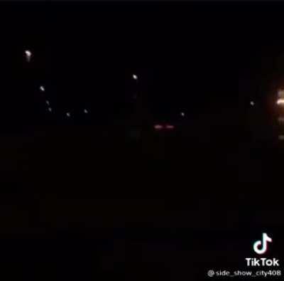 He hid his plates and got the hell out of there