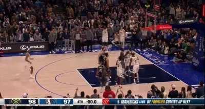 [Highlight] Ending to the Mavs Nuggets game.