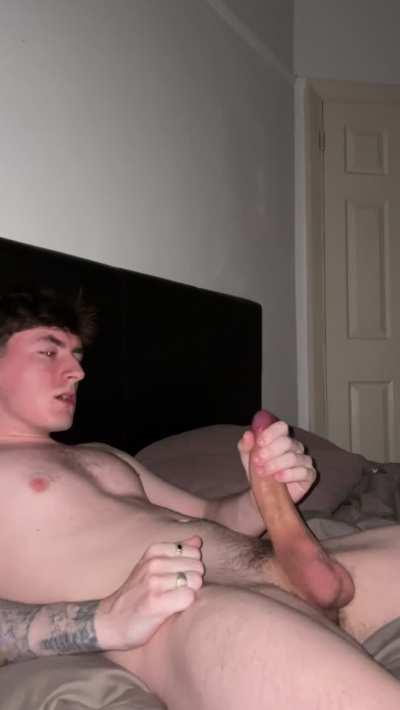 Peacocking, literally.