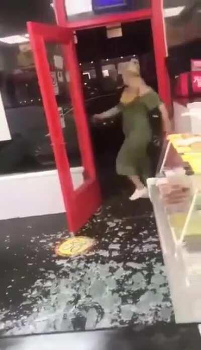 Scottish cool girl in action.