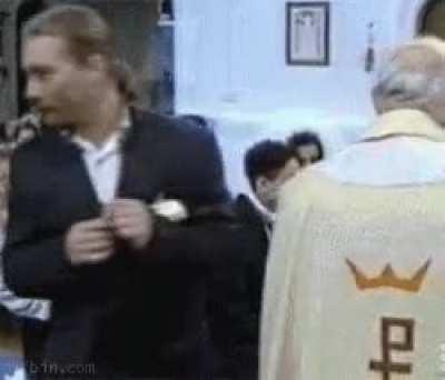 Well, guess I'll go to hell then.