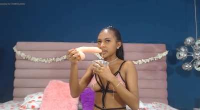 Cute latina puke toy