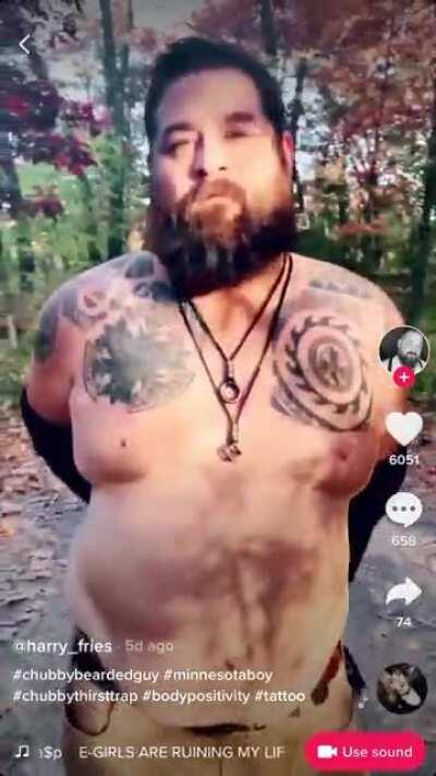 Chubby Daddy is ready to take you to pound town.