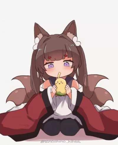 Amagi-chan being adorable [gif]