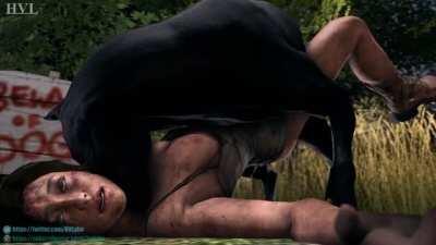 Lara in trouble (HVL) [Tomb Raider]