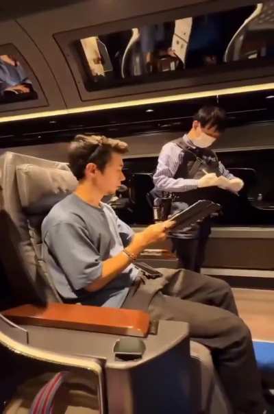 This train in Japan is next level