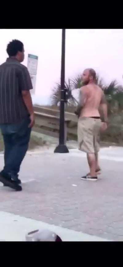 What do you expect when you spit on someone?