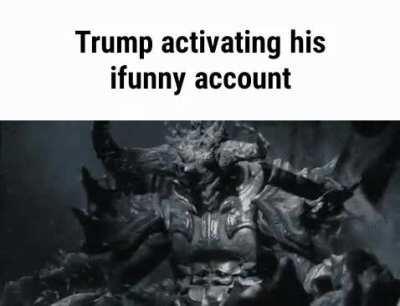donald john trump 😳add me on ifunny.c🤮