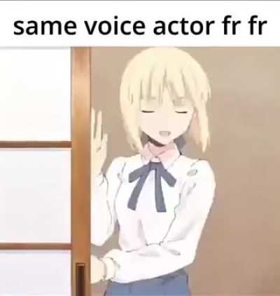 Saber Hitting that Black Pose (please ignore the last frame)