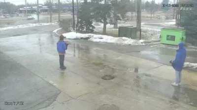 I don’t want a stinkin’ towel dry! (Friend sent this to me)