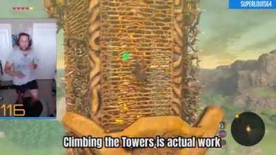 I made a Ring Fit Adventure mod for BotW! Control the Game by Jogging and Squatting!