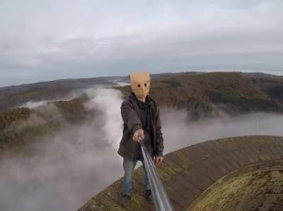 Standing 282 meters above the ground