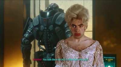 Mr. Bean in Cyberpunk