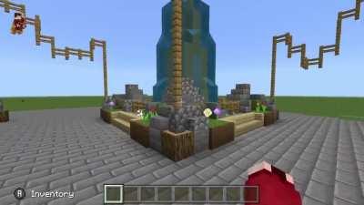 Accidentally created an optical illusion of curves in mc