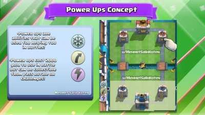 What If Clash Royale Had Power Ups From Pvz 2? [Concept]