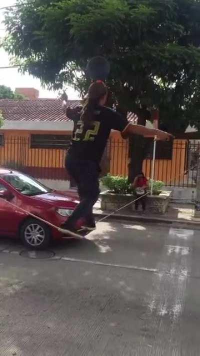 Street performer skills are insane