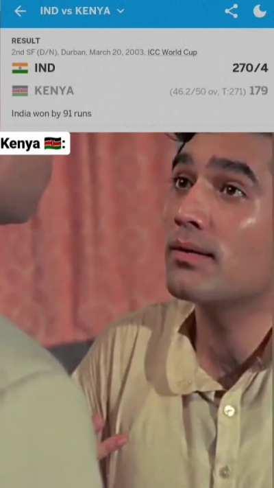 Kenya explaining their world cup 2003 campaign 