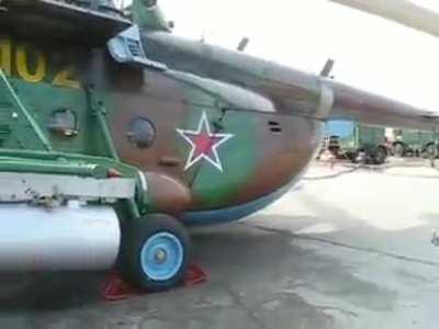 Cleaning the rocket launcher