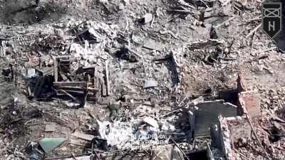 UKRAINE - Andriivka - The assault group of the 2nd mechanized battalion 3 OShBr takes another group of prisoners, at the same time the enemy, realizing that the village is lost, and his fighters surrender en masse - orders to open 