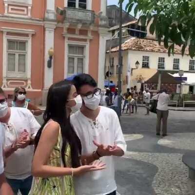 Archbishop fighting Capoeira *Details*