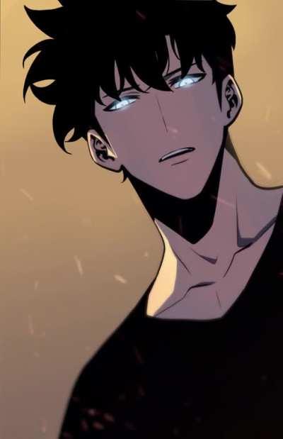 I animated this badass frame of Sung Jin-Woo, feel free to use it! (Cleaned by u/SoloLevelingMemes)