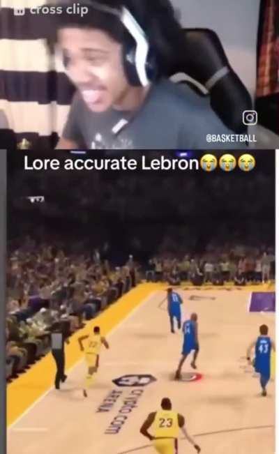 Lebron moment