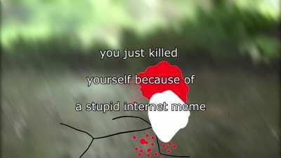 dead bodies float on water