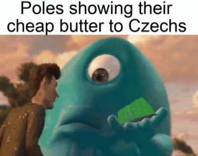 Please brothers don't forget to restock your Biedronkas on the border.