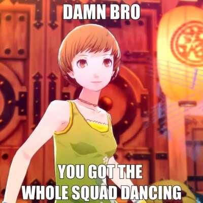 When you see a Yu dancing meme for the 100th time