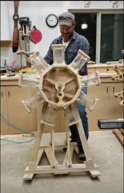 9 cylinder radial engine