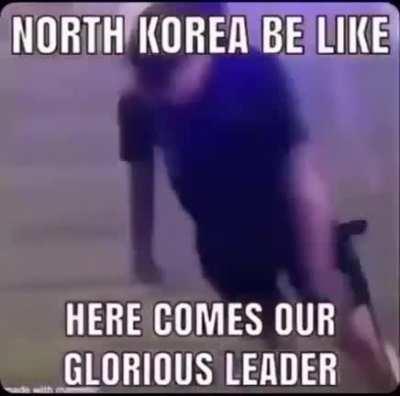 North korea be like