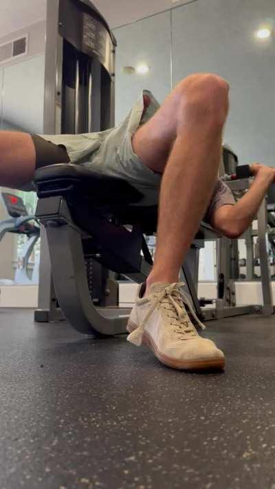 In the mood to pump into you after pumping iron [M]