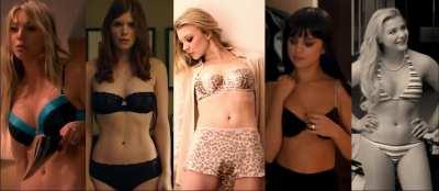 Which one would be the best fuck? How would you enjoy the night with her? - Kaley Cuoco, Kate Mara, Natalie Dormer, Selena Gomez, ChloÃ« Grace Moretz