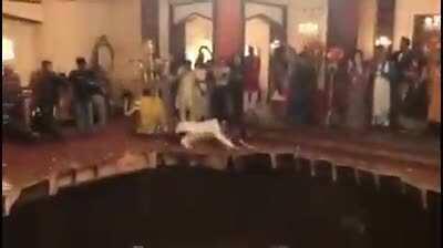 Swept off their feet