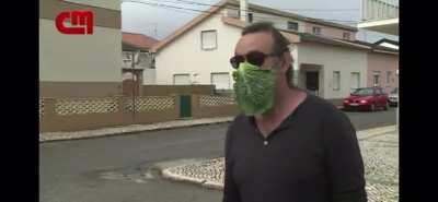 This man is protected