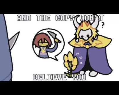 Frisk can really be an absolute threat sometimes...