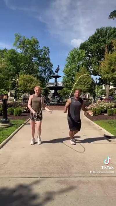 The skills of these 2!