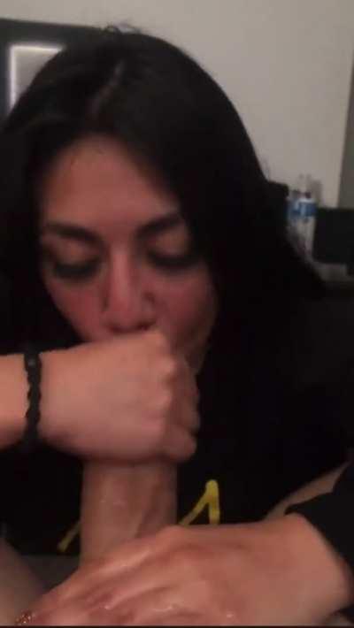 Best blowjob of her life