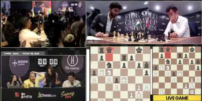 The reaction after Qc8