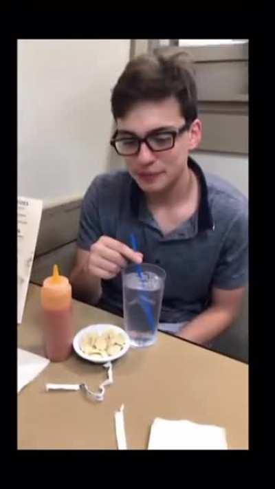 How I imagine lunch with Adam.