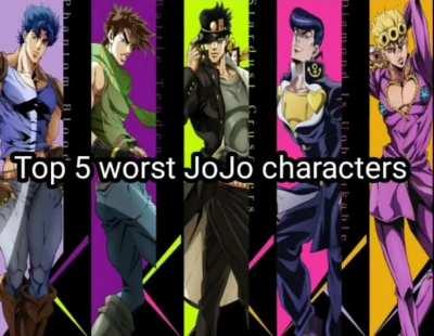 Top 5 worst JoJo characters