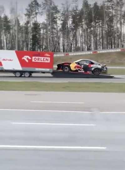 And then suddenly, a new car appears