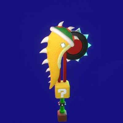 [OC] Thought I'd share my concept of a Bowser Switch Axe :)